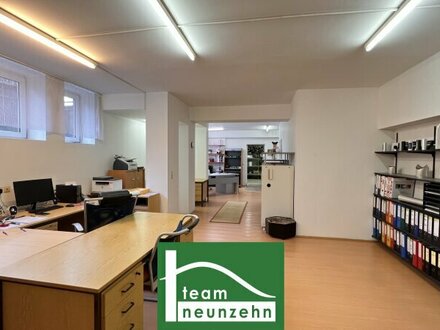 Büro mit 114m² Lager und eigener Einfahrt im Hinterhof. In bester Lage zwischen Wien & Bruck/Leitha.