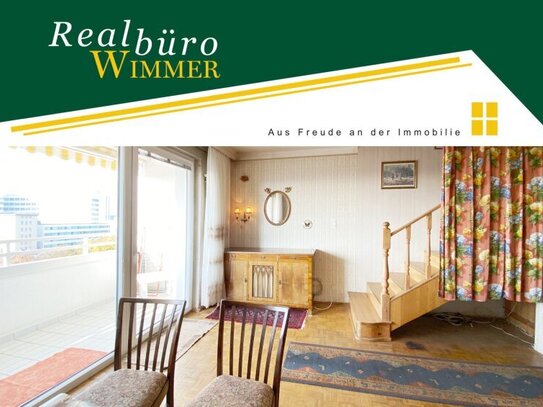 3-Zimmer Maisonette-Wohnung mit herrlichem Weitblick