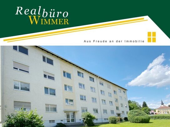 Zentral gelegene 2-Zimmer-Wohnung mit Loggia