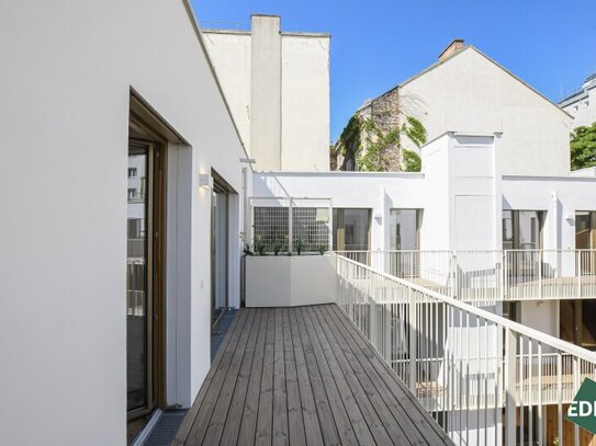 ERSTBEZUG | Neubaujuwel im 7. Bezirk: 2 Zimmer, Balkon & Miele-Küche