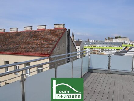 Fast zu schön und wahr zu sein ... - Penthouse mit Terrasse (ca. 140m2) direkt beim Triiiple / U3. - WOHNTRAUM