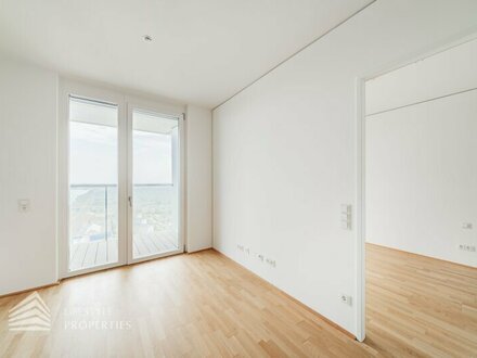 Erstbezug! 2-Zimmer Wohnung mit Loggia und Traumausblick, Nähe Neue Donau