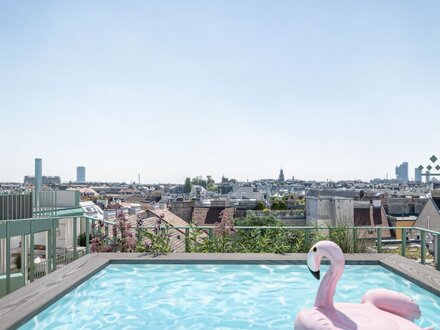UP IN THE SKY: Penthouse auf drei Ebenen mit Panoramablick
