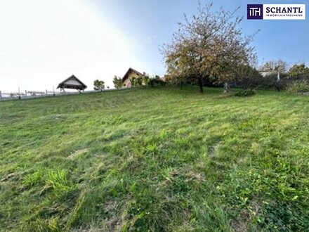 TRAUMHAFTES BAUGRUNDSTÜCK für Ihr neues TRAUMHAUS in atemberaubender Lage in Graz-Raaba + VOLL ERSCHLOSSEN + HERRLICHER…