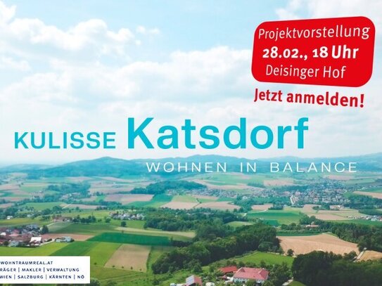 Kulisse Katsdorf - Wohnen in Balance: DOPPELHAUSHÄLFTE mit Garten und Aussicht, SCHLÜSSELFERTIG zum TOP-Preis!