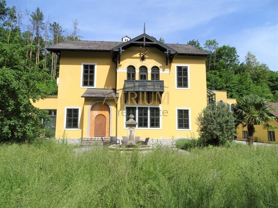 Idyllische Liegenschaft , teils renovierungsbedürftig, mit besonderen Flair auf ca.18.000 m² Eigengrund.