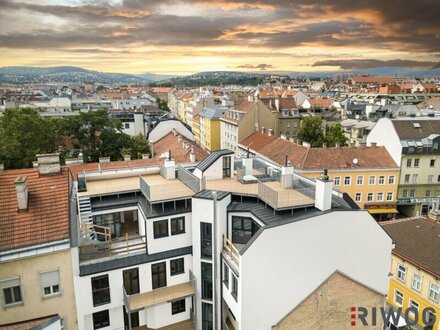 PROVISIONSFREI für den Käufer | klimatisierte 2-3 Zimmer Dachgeschosswohnung mit 360° Sonnenterrasse mit spektakulärem…