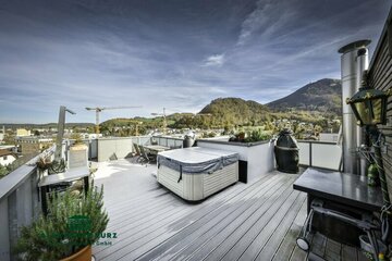 Sonniges Penthouse mit Dachterrasse, Immobilien-Kurz-Salzburg