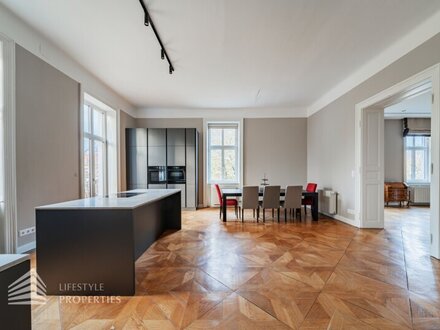 Traumhafte 6-Zimmer Wohnung im gepflegten und topsanierten Altbau, Nähe Wertheimsteinpark