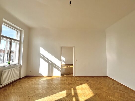 Entzückende lichtdurchflutete Wohnung mit herrlichem Ausblick! (Balkonanbau möglich)!