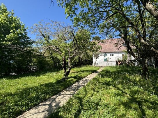 Maria Enzersdorf: Charmantes Haus mit wunderschönem Garten und Blick auf die Burg Liechtenstein!