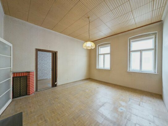 ++W1++ Sanierungsbedürftige 2-Zimmer Altbau-Wohnung mit viel Potenzial!!!