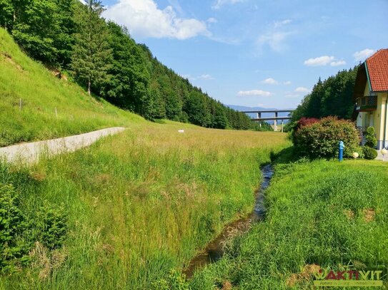 Update! - Wohnbau-Grund mit Garten-Anteil. - Ruhelage nahe St. Andrä. - Leben im Grünen.