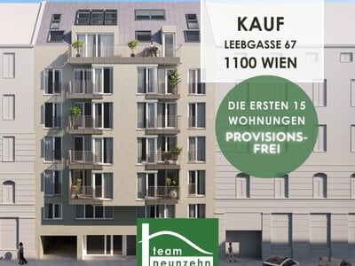 Limitiert provisionsfrei! – AUFLEEBEN – Modernes Wohnen mit inkludierter Einbauküche in ruhiger Seitengasse beim Paltramplatz – Ideal für Anleger!