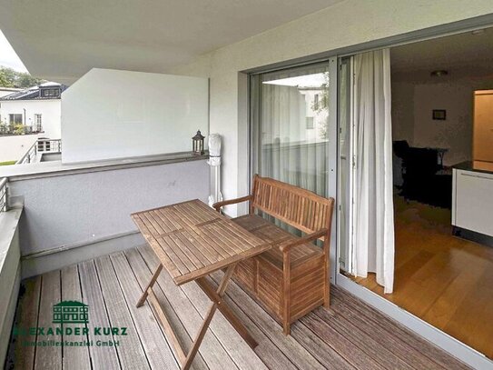 Moderne 2-Zimmer-Single-Wohnung mit Terrasse