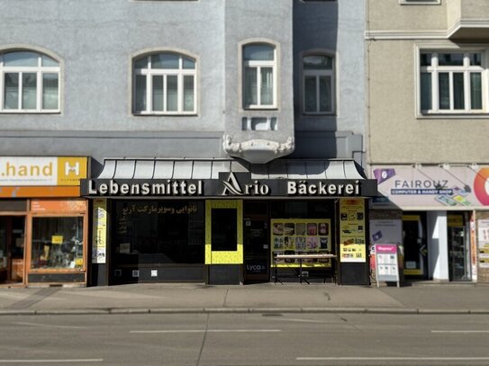 GESCHÄFTSLOKAL + FREQUENZLAGE + DIREKT bei der U6 Station ALSER STRASSE!