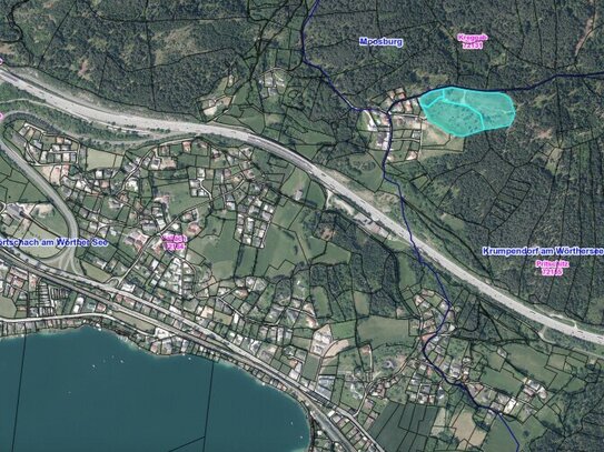 Großzügige Liegenschaft in absoluter Bestlage mit überragenden Blick auf und über den Wörthersee