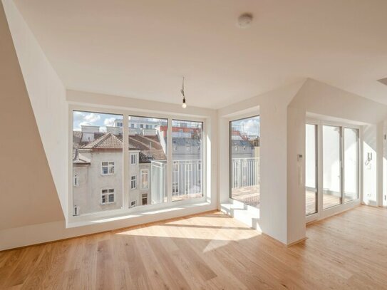 ++WSG18++ Atemberaubende 1,5-Zimmer DG-ERSTBEZUG mit fantastischer Loggia!