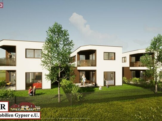 Neues Reihenhaus in Lochen am See: Erstbezug mit Balkon, Terrasse und Garage!