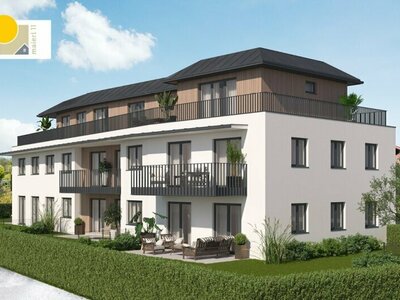 Bauprojekt Maiweg 11 - 3 Zimmer Wohnung mit Terrasse und großen Garten