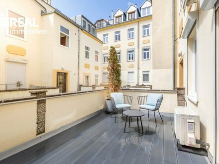 Starteigentum, 1 Zimmer + 17 m² Terrasse