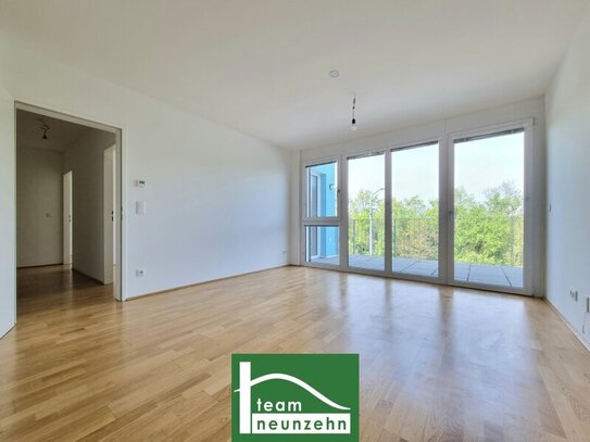 Großzügige 3 Zimmer mit Balkon und schönem Grünblick – Wohnen am Marchfeldkanal. - WOHNTRAUM