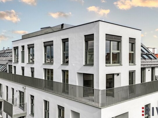 PROVISIONSFREI | Erstbezug | Dachgeschoss mit ca. 18 m² Terrasse | TG-Stellplatz optional | Nachhaltiges Wohnbauprojekt