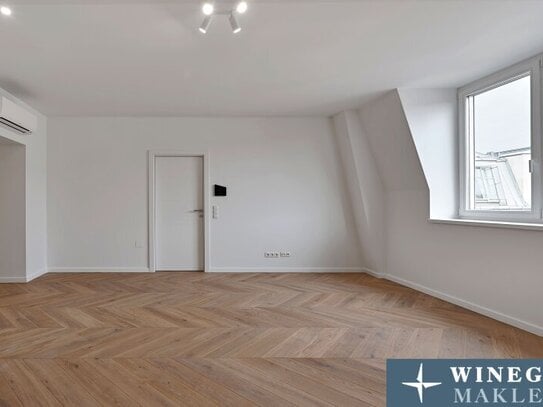 Über den Dächern Wiens - Elegante 2 Zimmer Dachgeschoß-Wohnung