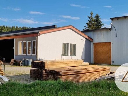 Gewerbeobjekt am Rande Litschaus, 1,1 Hektar und zwei Wohnungen