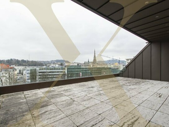 Traum Büro mit Balkon und 2 Terrassen in perfekter Innenstadtlage zu vermieten!