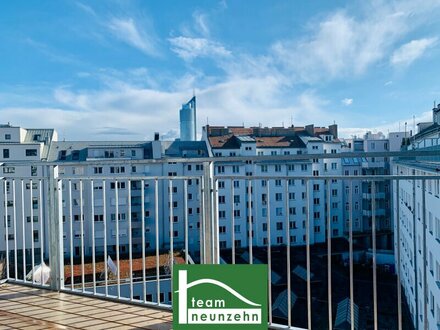 Nähe Neue Donau - Handelskai & Millennium City - Helle 2 Zimmer-Dachgeschosswohnung mit Balkon in den Innenhof - PERFEK…