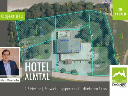 Almtal: Hotel mit Entwicklungspotential inmitten der Tourismusregion zu verkaufen