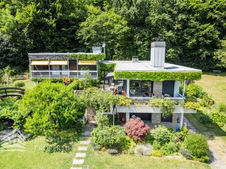 Traumhaftes Haus mit Schwimmbiotop und Fernblick