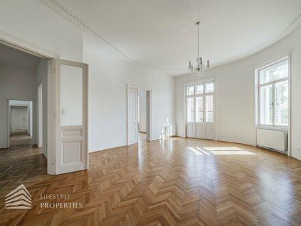 Grand Park Residence: Herrschaftlicher 6-Zimmer Altbau mit Weit- und Grünblick