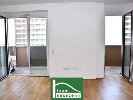 Atemberaubender Fernblick vom 13.OG im Erstbezug - Q-Tower - Sauna, Dampfbad und Fitnessraum! - JETZT ZUSCHLAGEN
