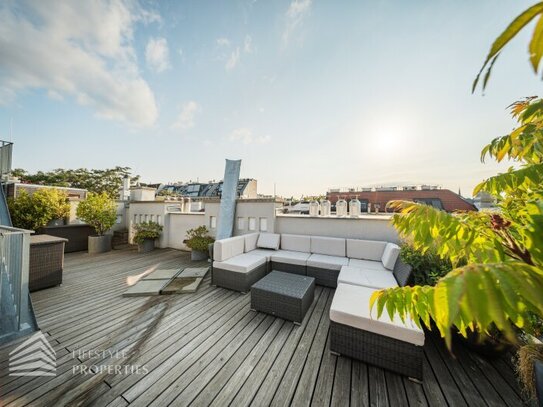 Elegante 3-Zimmer Dachgeschoßwohnung mit großer Terrasse