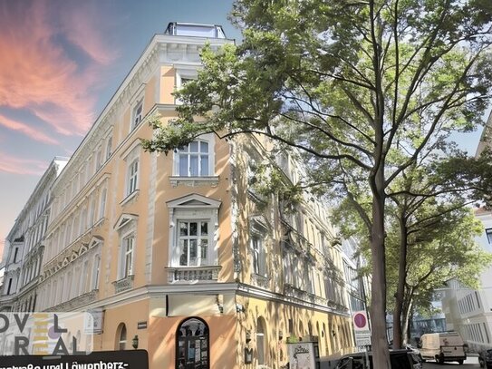 CHARMANTE ECKWOHNUNG IM STILVOLLEN ALTBAU IN TOPLAGE