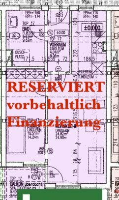 (Reserviert) Wohnung mit Gartenterrasse zu verkaufen. Top17