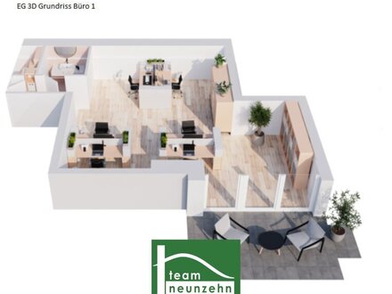 HIER KANN GROSSES ENTSTEHEN - TOWNHOUSE (INKL. BÜRO) IN TOP-LAGE - NÄHE BAHNHOF MEIDLING - PROVISIONSFREI! - JETZT ZUSC…