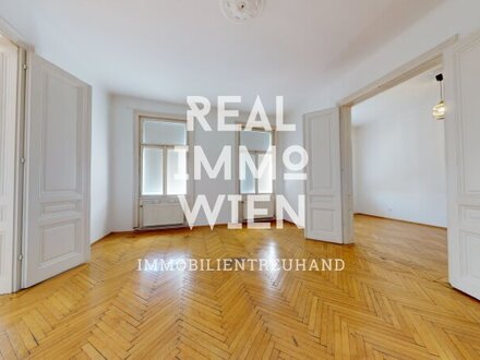 Belvedere/ Schöne 3 Zimmer Wohnung mit Kabinett in einem alten Herrenhaus.