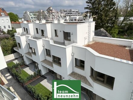 INVESTMENT! BEREITS FERTIGGESTELLT! 3 hochwertige Neubau-Townhouses mit Gärten und Terrassen in einem Hoftrakt! Ruhelag…
