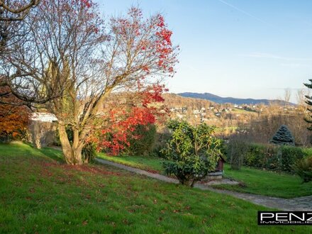 LEONDING: Gartenhaus in Bestlage mit traumhafter Aussicht