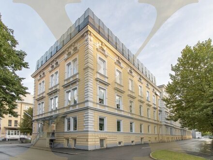 Ansprechende Bürofläche in wunderschönem Altbau am Europaplatz in Linz zu vermieten!