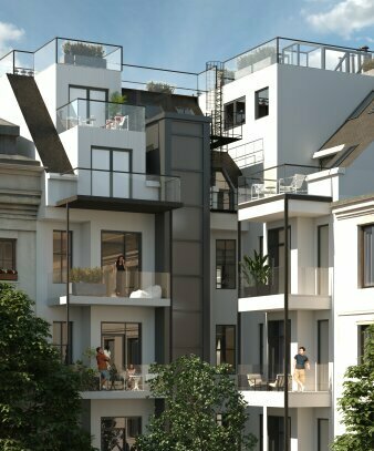 Wasserwärmepumpe und Photovoltaik +++ STERN 3 +++ Top DG Wohnung mit Terrasse - 3 Zimmer mit großem Küchen-Essbereich!…