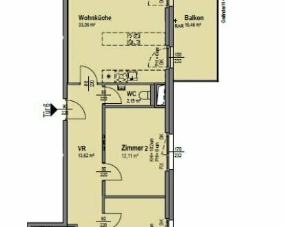 großzügige 3-Zimmerwohnung Erstbezug