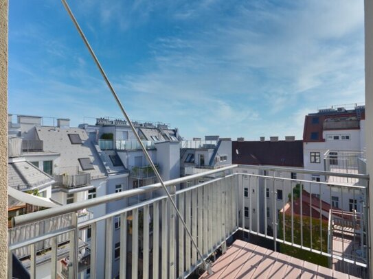 Sehr gut aufgeteilte DG-Wohnung mit Balkon