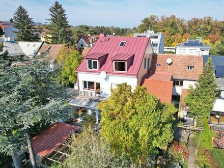 Traumhaft gelegenes Domizil beim Lainzer Tor vereint Wohnen und Arbeiten unter einem Dach