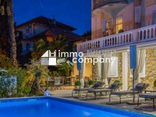 Extravagante Villa in Crikvenica mit Pool, Jacuzzi und wunderbaren Meerblick