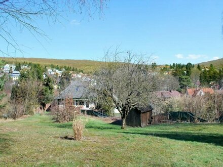 Baugrundstück aus Teilung in Aussichtslage und Zentrumsnähe