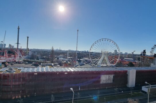 Traumhaftes Wohnen in einer Dachterrassenwohnung mit Blick in den Prater